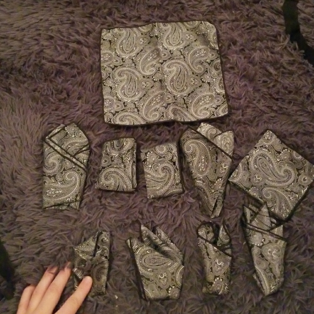 Custom pocket squares